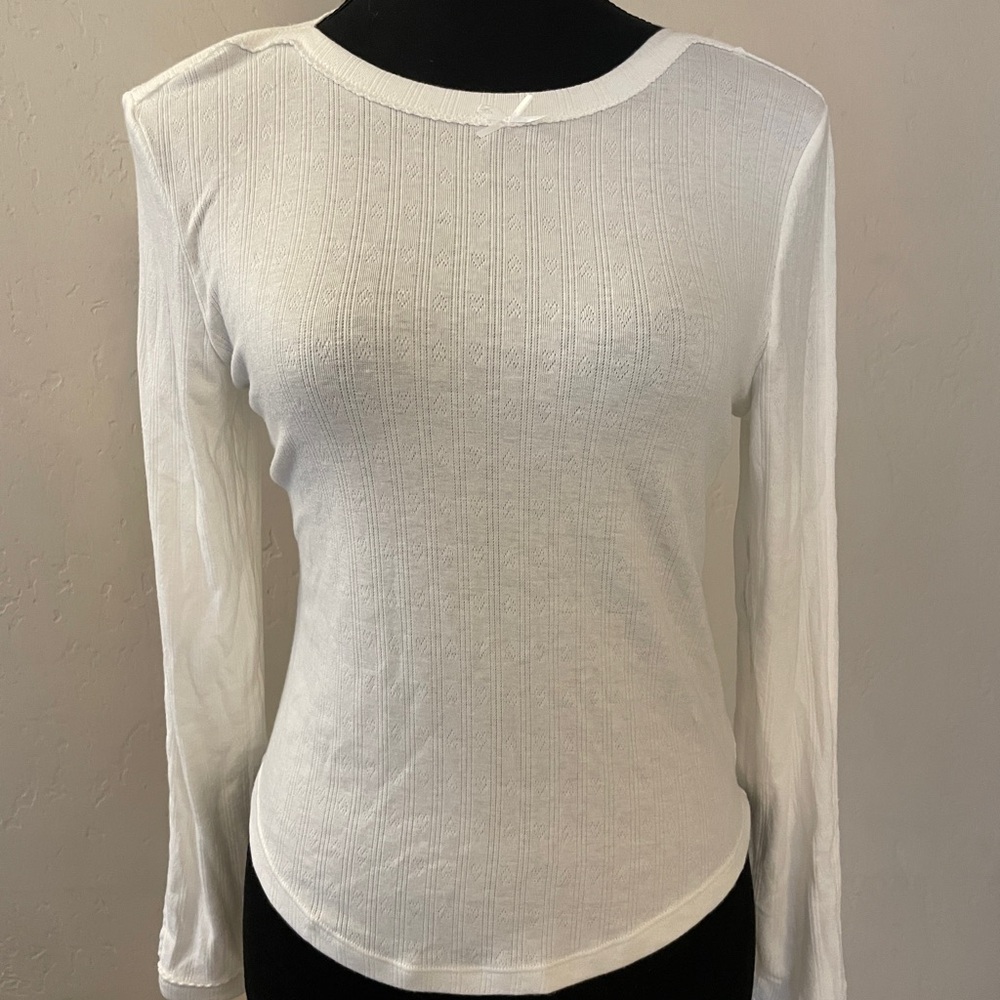 Free People Intimidately Long Sleeve Top